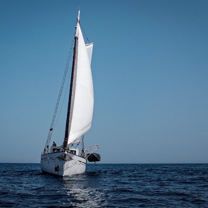 Barche a vela Pepa in mare